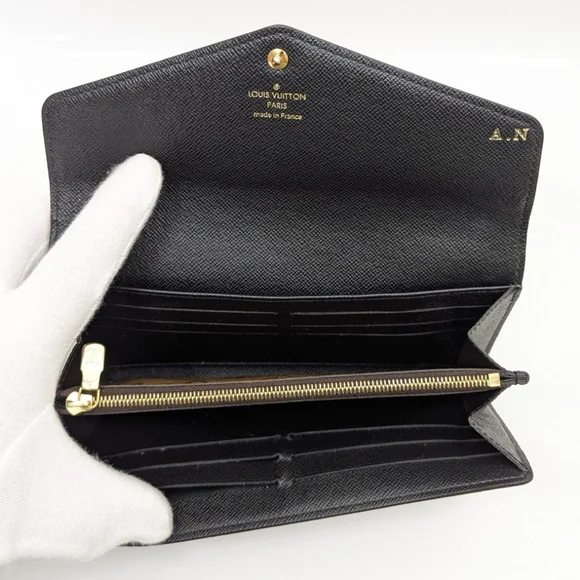 ✨️💎Authentic Louis Vuitton Sarah long wallet Reverse Monogram - Picture 7 of 13